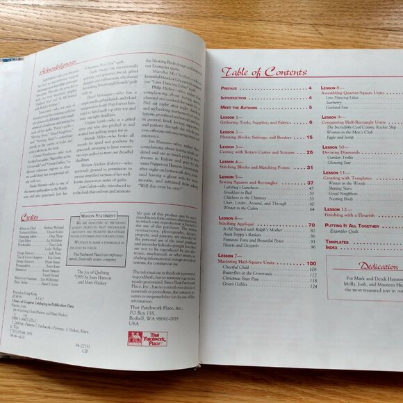 Vintage Joy of Quilting Pattern Book by That Patchwork Place - Picture 3 of 16